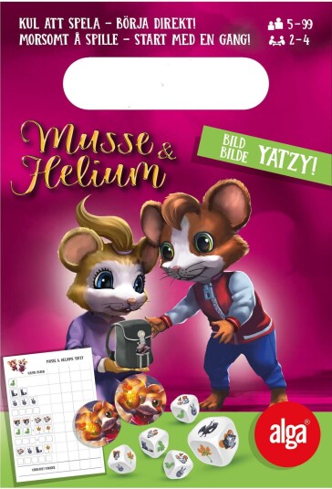 Alga Musse &  Helium Bilde-yatzy