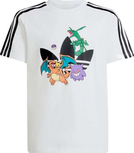 Adidas Originals T skjorte GEF White Adidas Originals 8 år (128) T skjorte Hvit Svart