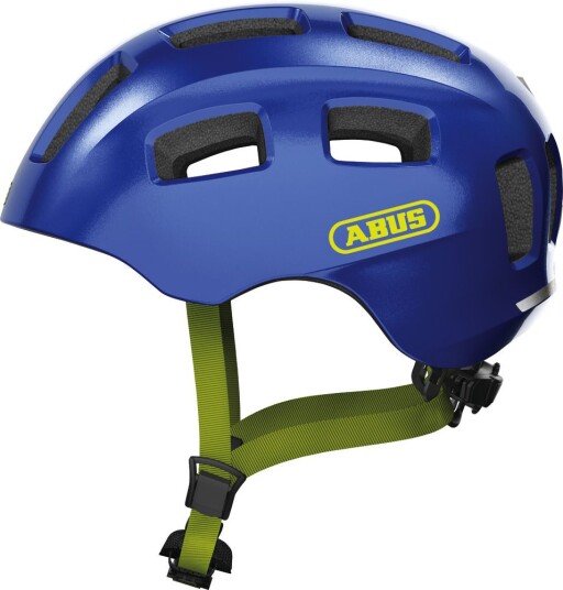 ABUS Youn I 2.0 sykkelhjelm LED Sparkling Blue ABUS Youn I 2.0 sykkelhjelm LED Sparkling Blue