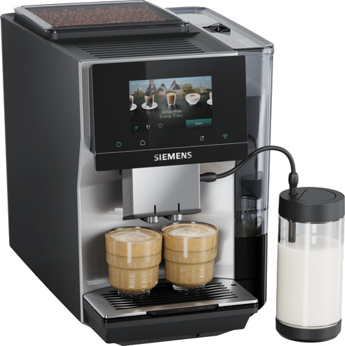 Siemens EQ700 Espressomaskin med Innebygd Kaffekvern 1500W TP725EM7 Siemens EQ700 Espressomaskin med Innebygd Kaffekvern 1500W TP725EM7