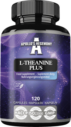 L-Theanine Plus L-Teanin 200mg+Inositol 100mg 120 kaps L-Theanine Plus L-Teanin 200mg+Inositol 100mg 120 kaps