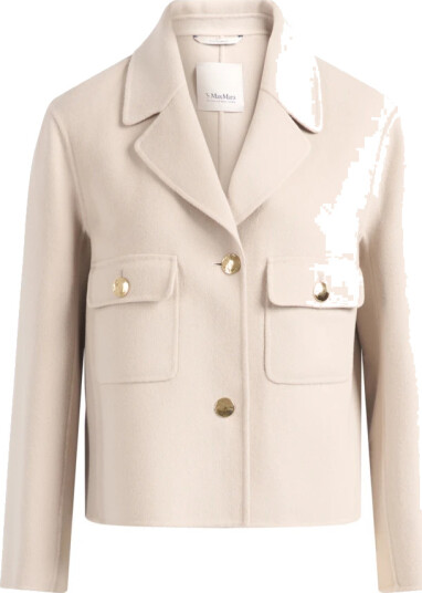 Max Mara Dame Jakker Beige XS,