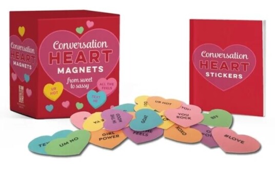 Conversation Heart Magnets Av Running Press
