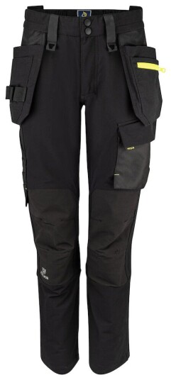 ProJob 5564 Håndverksbukse Stretch Dame Black C44