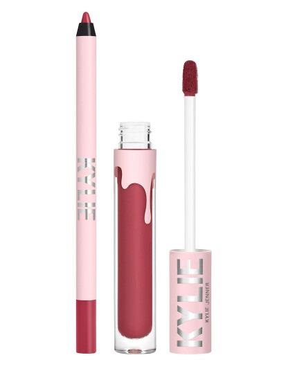 Kylie Cosmetics Matte Lip Kit 3ml Liquid Lipstick + 1.1g Lip Liner Better Not Pout Kylie Cosmetics Matte Lip Kit 3ml Liquid Lipstick + 1.1g Lip Liner Better Not Pout