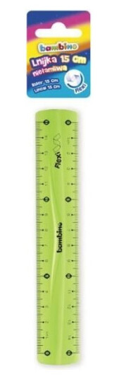 St. Majewski Bambino Linjal Standard 15 Cm Flexi Maje2524 St. Majewski Bambino Linjal Standard 15 Cm Flexi Maje2524