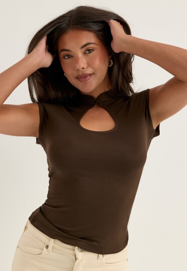 Bubbleroom Keyhole Top