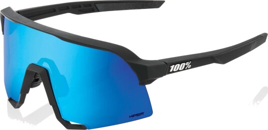 100% S3 Hiper Mirror Lens Matte Black