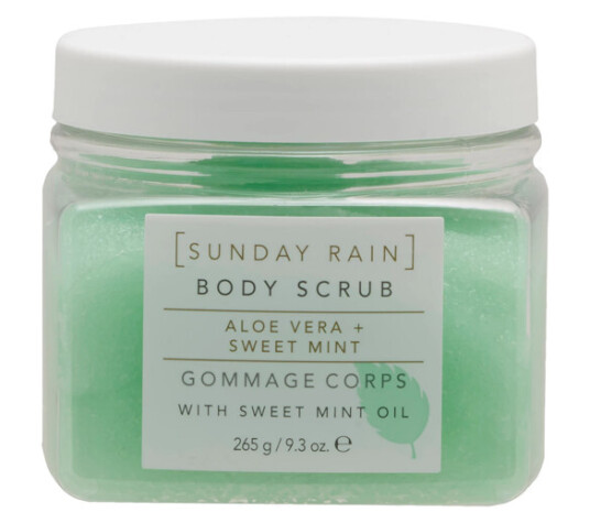 Sunday Rain Aloe & Sweet Mint Scrub 265g Sunday Rain Aloe & Sweet Mint Scrub 265g
