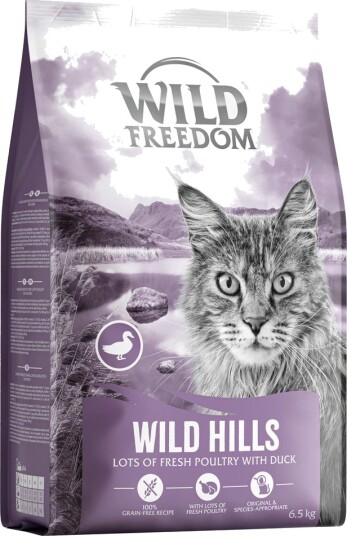 Wild Freedom Tørrfôr Adult Wild Hills Med And Kornfri Oppskrift 6.5 kg