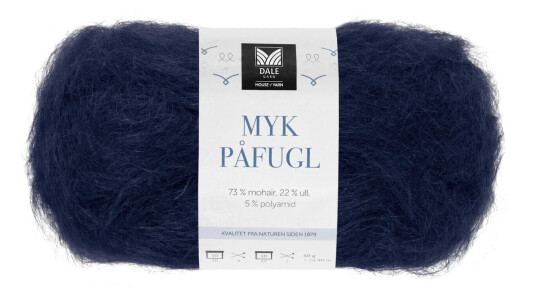 Dale Garn Dale Myk Påfugl 5563 Marine