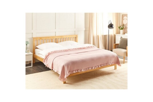 Sengeteppe Hatton Rosa 200x220 cm