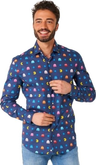 Oppo Pixel Pac Man Skjorte Oppo Pixel Pac Man Skjorte