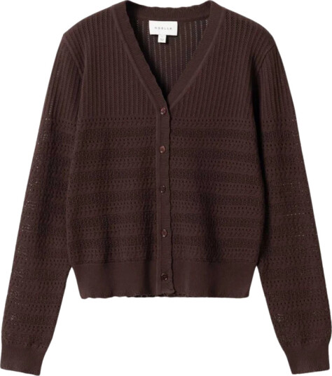 Noella Dame Strikkevarer Brun XL,