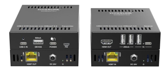 VIVOLINK USB-C 4K KVM Extender over