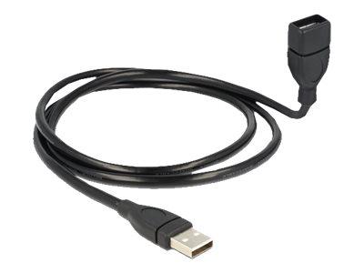 Delock ShapeCable - USB-forlengelseskabel - USB til USB - 1 m