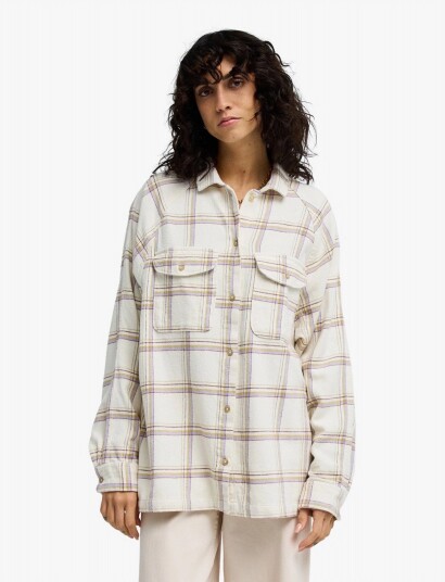 Billabong Coastal Breeze Ls Wvn White XS