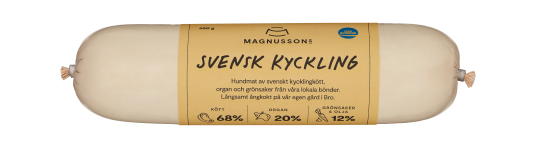 Magnussons Svensk Kylling 650 g Våtfôr til Hundemat