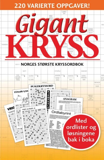 Gigantkryss 4 Oransje