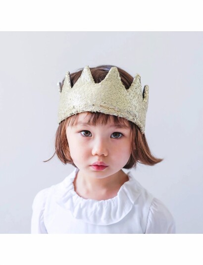 Mimi & Lula Crown Golden Sequins
