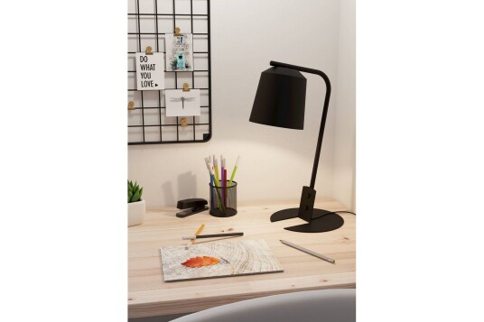 Bordlampe Eglo Oneda Svart/Hvit Bordlampe Eglo Oneda Svart/Hvit
