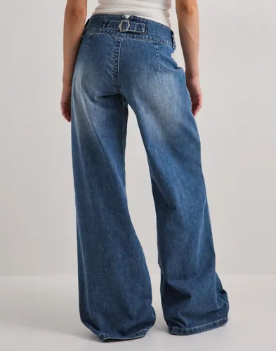 Abrand Jeans - Blå - 00 Wide Tall Bebe Tuxedo