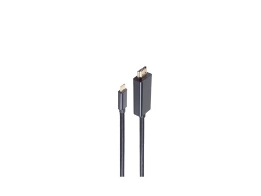 Shiverpeaks Bs10 57045 3 M Usb Type C Hdmi Hankjønn Hankjønn Rett