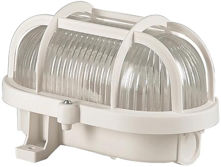 Malmbergs Vegg/taklampe E27 IP44 hvit Malmbergs Vegg/taklampe E27 IP44 hvit