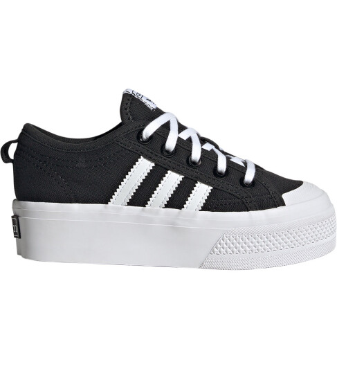 Adidas Originals Sko Nizza Platform C Svart/Hvit Originals 31 Sko