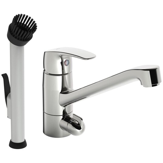 Oras Armatur Safira 1022s/1027fs - Vaskebørste Krom / Ja (GRO-4200284)