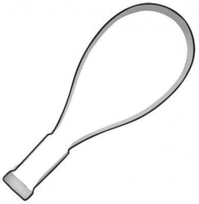 Pepperkakeform Tennisracket 12 Cm Pepperkakeform Tennisracket 12 Cm
