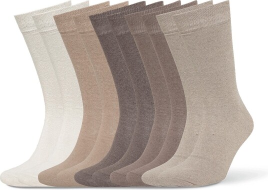 Shine Original | Mixed Color 10 Pack Socks | 40 47