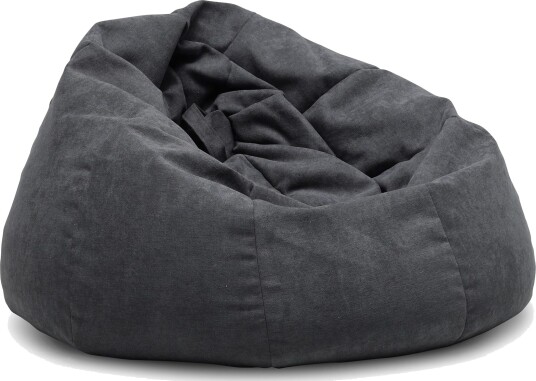 Asahiko Sittepuff 45 cm Mørkegrå