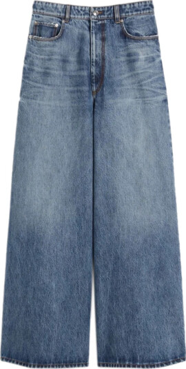 Sportmax Dame Jeans Blå W27,