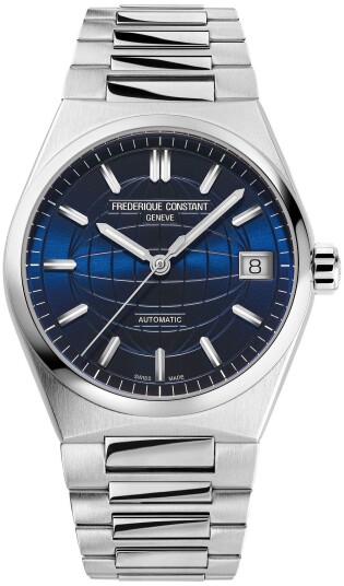 Frederique Constant Dameklokke FC 303N2NH6B Highlife Blå/Stål Ø34