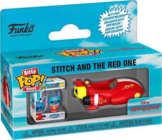 Northix Disney Stitch Bitty POP Ride Figur