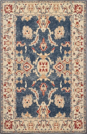 Flatvevd teppe Fadarin blå Størrelse: 150 x 230 cm