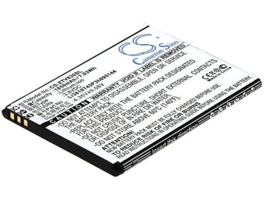 ZTE V830w batteri (1850 mAh 3.8 V)