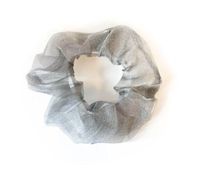 Organza Scrunchie Glossy Organza Scrunchie Glossy Silver Organza Scrunchie Glossy Organza Scrunchie Glossy Silver