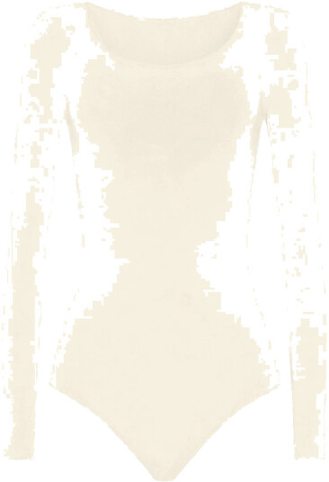 Wolford Dame Topper Beige L,