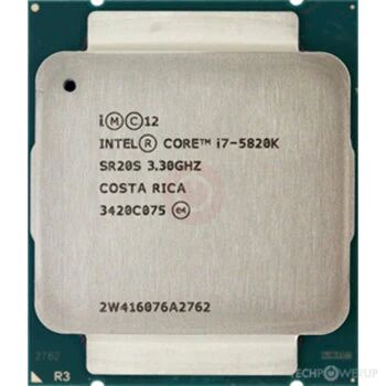 Intel Core i7-5820K 3.3GHz - Socket LGA2011-3 231951 Intel Core i7-5820K 3.3GHz - Socket LGA2011-3 231951