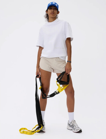 7 DAYS Active Organic Regular Globe Tee   White   XS