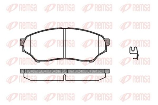 Bremseklosser REMSA 0845.01