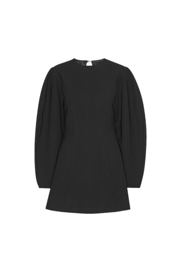 Rotate Suiting Flared Mini Dress Kjole Sort 34 Rotate Suiting Flared Mini Dress Kjole Sort 34