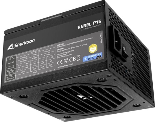 Sharkoon Rebel P15 750W 1x 12-Pin 4x PCIe Modulær