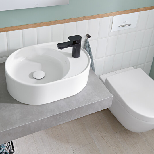 VILLEROY & BOCH IKKE-STENGBAR BUNNVENTIL 1 1/4" HVIT ALPIN
