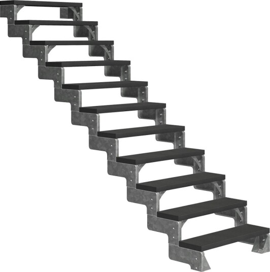 Hagetrapp Dolle Gardentop Trimax uten Rekkverk