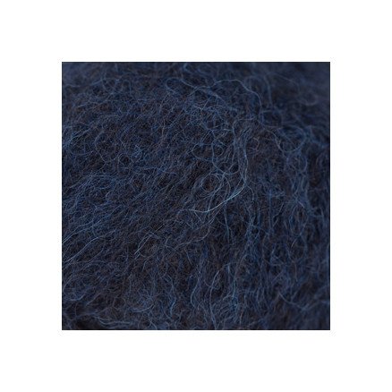 DROPS Brushed Alpaca Silk Garn Mix 42 Mørk Marineblå