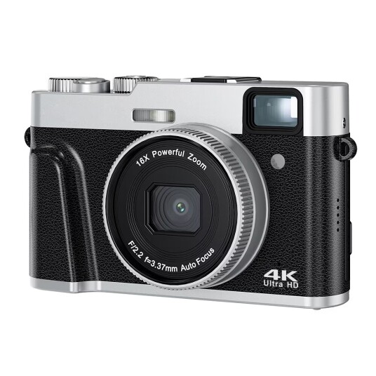 INF 4K/48MP/16X Zoom/Autofokus/Soker/Anti-Shake Sort INF 4K/48MP/16X Zoom/Autofokus/Soker/Anti-Shake Sort
