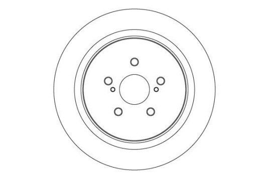 Bremseskive TRW DF6746